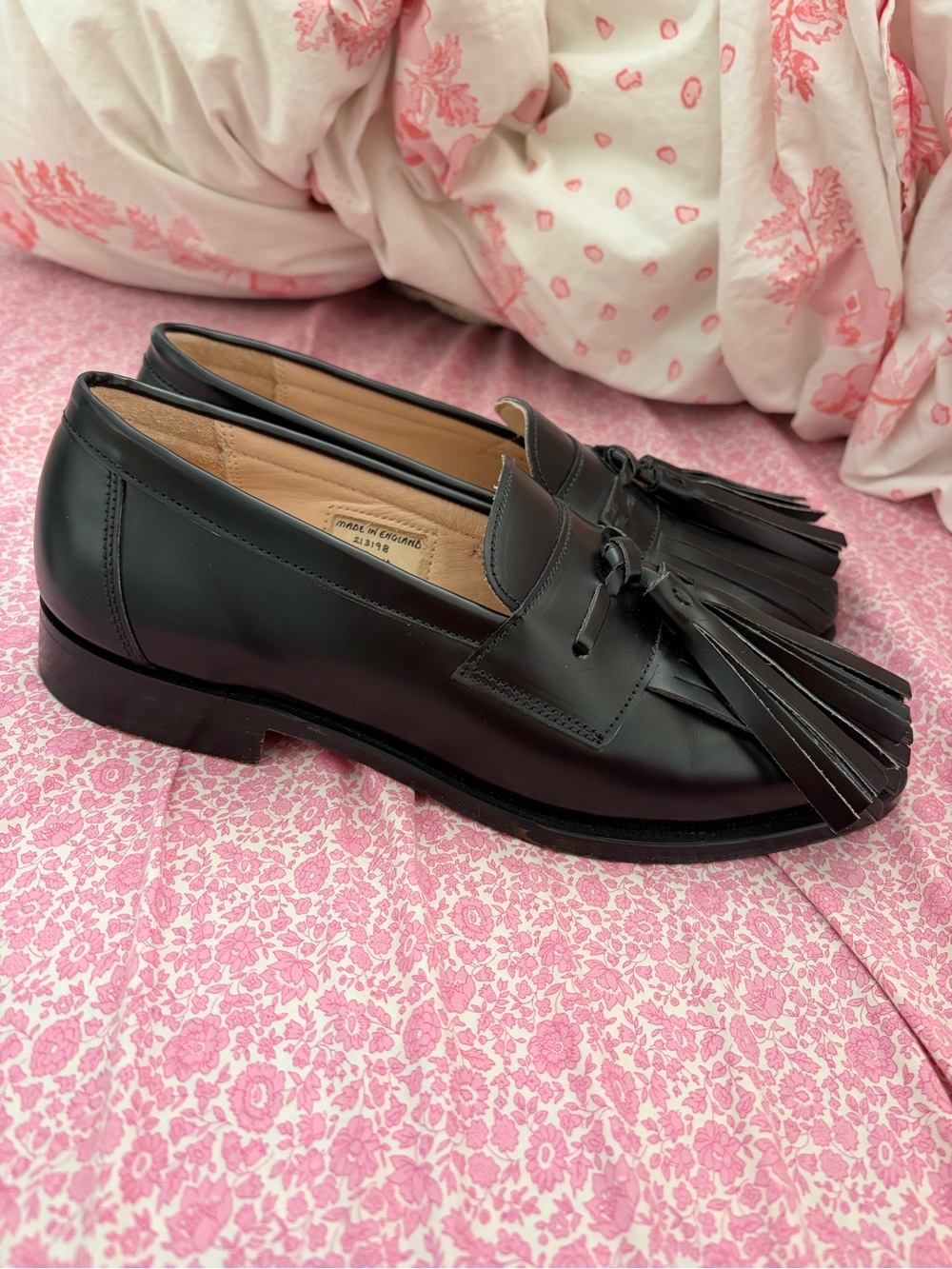 Emilia Wickstead Black Grenda Loafers